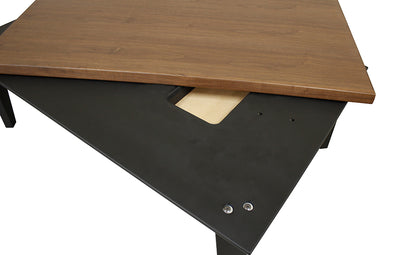 Noce - Stylish Walnut Kotatsu - Japanese Living Heated Table for All Seasons