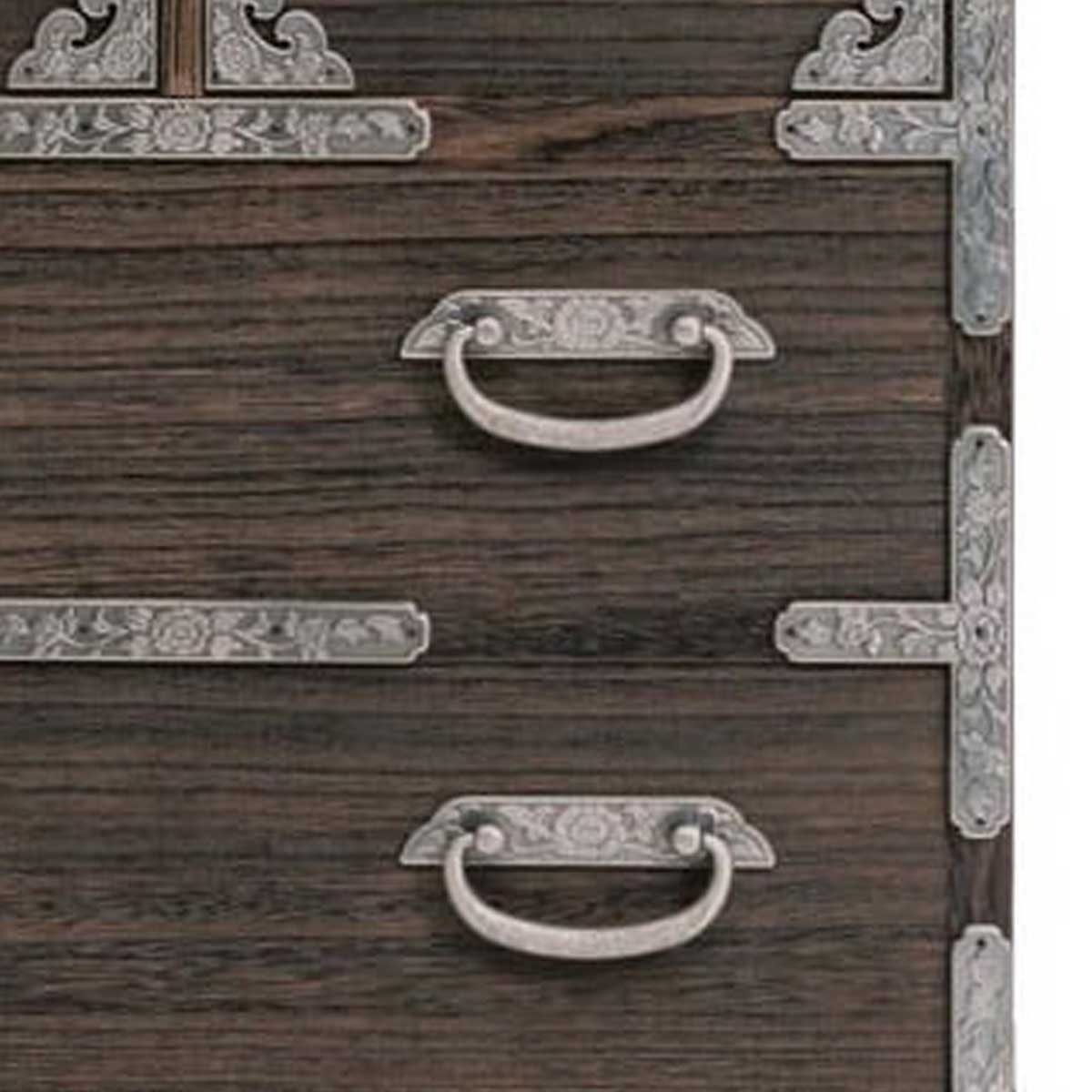 High-End Solid Paulownia Ornamental Chest: BOTAN