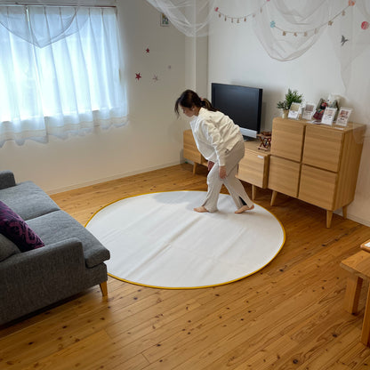 【Noguchi】 Round Tatami Rug Diameter 78.7inc(200cm) Japanese Traditional mat