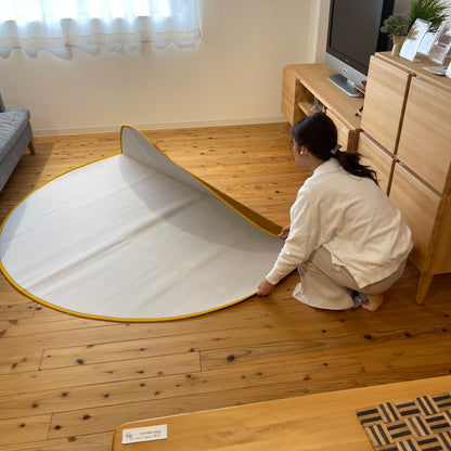 【Noguchi】 Round Tatami Rug Diameter 78.7inc(200cm) Japanese Traditional mat