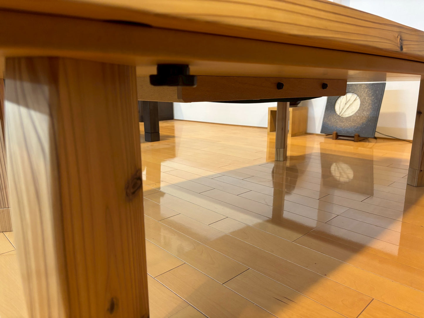 Japanese Solid Cedar Wood Heated Kotatsu - Sugina
