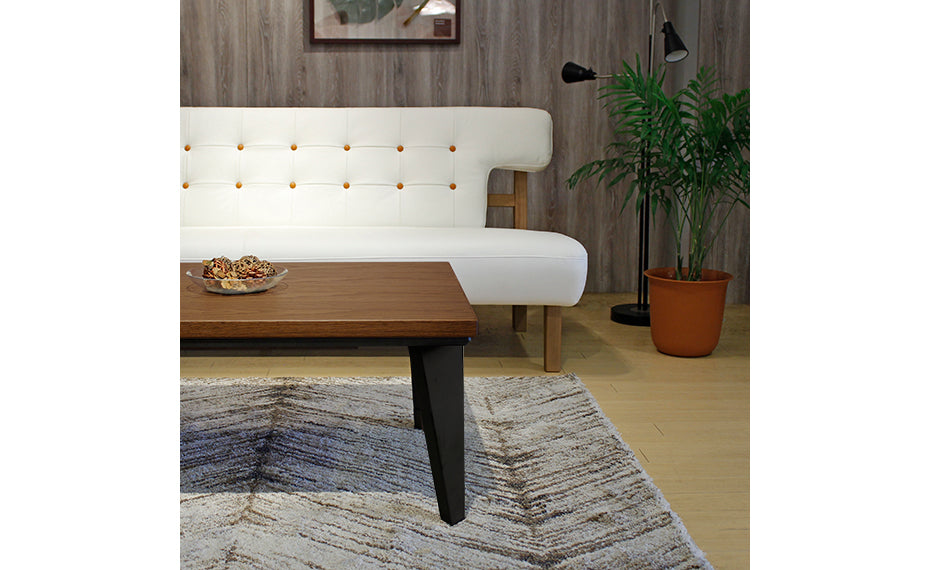Noce - Stylish Walnut Kotatsu - Japanese Living Heated Table for All Seasons