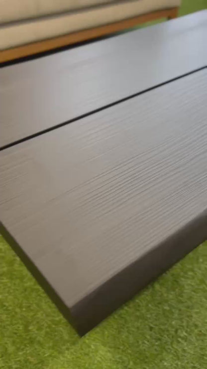 Black Oguni Japanese Cedar Coffee Table