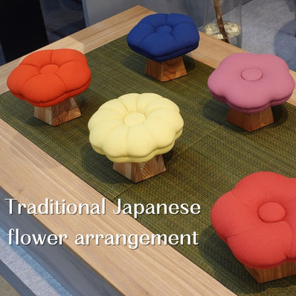 Experience True Japanese Comfort with a Traditional Seiza Support Stool – 19 cm (7.5 in) Height