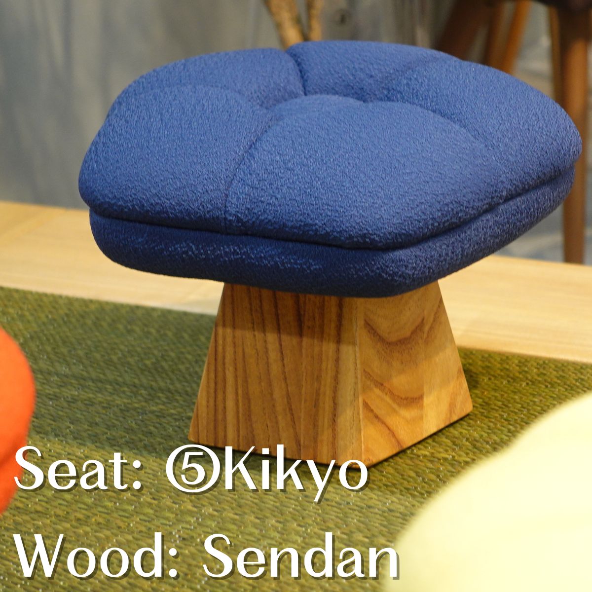 Experience True Japanese Comfort with a Traditional Seiza Support Stool – 19 cm (7.5 in) Height