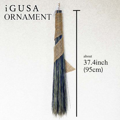 Aromatic Igusa Ornament Swag,Japanese Tradtional Rush,Hand-Dyed by artisans,Made in Japan