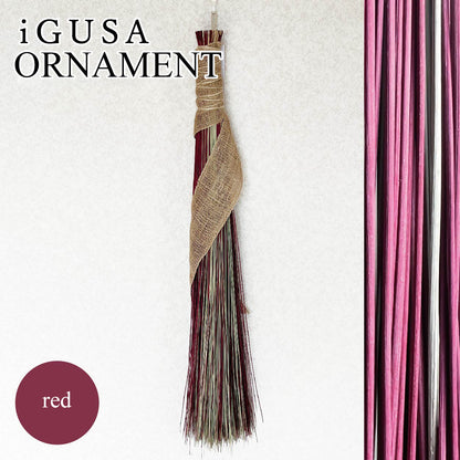 Aromatic Igusa Ornament Swag,Japanese Tradtional Rush,Hand-Dyed by artisans,Made in Japan