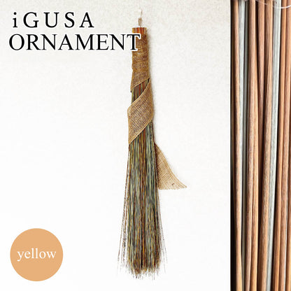 Aromatic Igusa Ornament Swag,Japanese Tradtional Rush,Hand-Dyed by artisans,Made in Japan