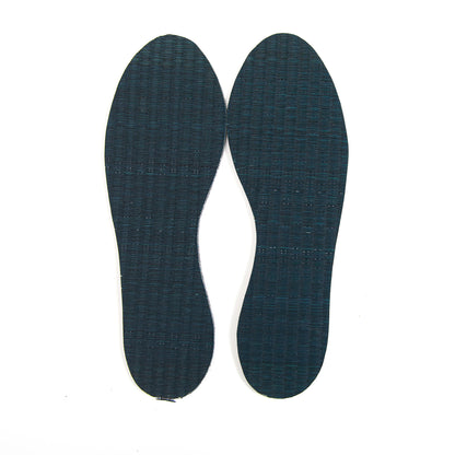 Japanese rush grass insoles that can be cut to fit shoes, for prevention of athlete's foot and foot swelling