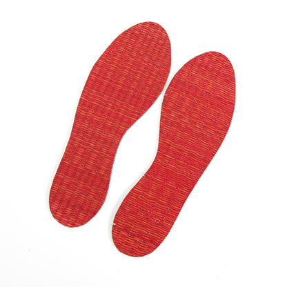 Japanese rush grass insoles that can be cut to fit shoes, for prevention of athlete's foot and foot swelling